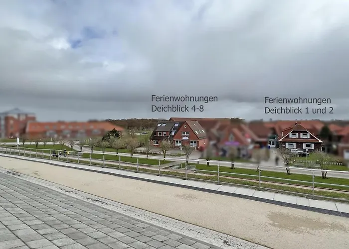 Deichblick 8 In Norddeich- Urlaub Und Erholung Am Lejlighed *